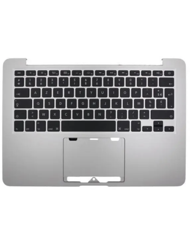 Coque Supérieure Clavier Francais (A1425) Argent MacBook Pro Retina 13" 2012 - E2013