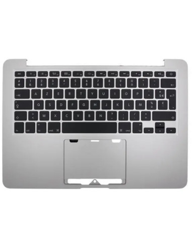 Горно куќиште (top case) Француска за MacBook Pro 13" Retina (A1425, 2012-2013), Сребрен