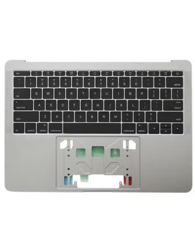 Carcasa superior americana para MacBook Pro 13" Retina (A1708, 2016-2017), Plata