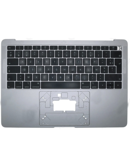 French top case for MacBook Air 13" (A1932, 2018-2019), Silver