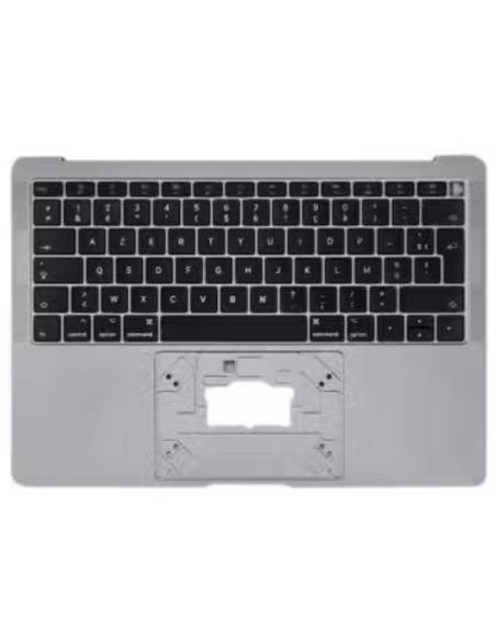 Горно куќиште (top case) Француска за MacBook Air 13" (A1932, 2018-2019), вселенски сив