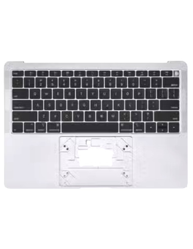 American keyboard top case for MacBook Air 13" (A1932, 2018-2019), Silver