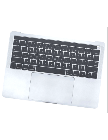 Coque Supérieure Clavier US (A1989) Argent MacBook Pro Retina Touchbar 13" 2018 - 2019 (4ports)