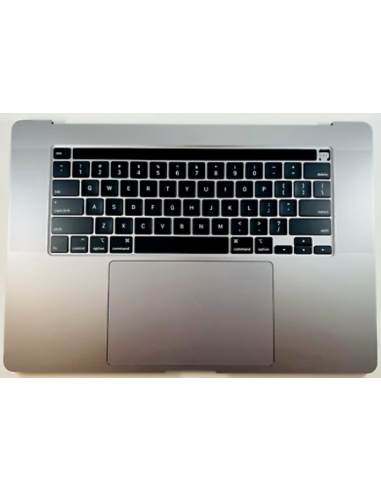 Coque Supérieure Clavier US (A2141) Gris Sidéral MacBook Pro Retina Touchbar 16" 2019