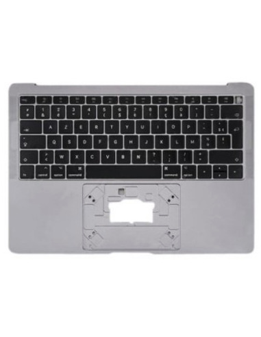 French keyboard top case for MacBook Air 13" (A2179, 2020), Silver