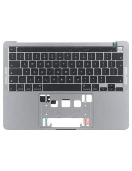 Scocca superiore con tastiera americana per MacBook Pro 13" Retina Touch Bar (A2289, 2020), Grigio siderale