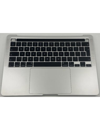 Coque Supérieure Clavier US (A2251) Argent MacBook Pro Retina Touchbar 13" E2020 (4ports)