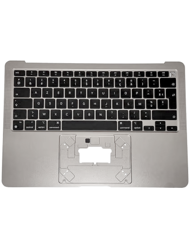 Coque Supérieure Clavier Francais (A2337) Argent MacBook Air M1 13" L2020