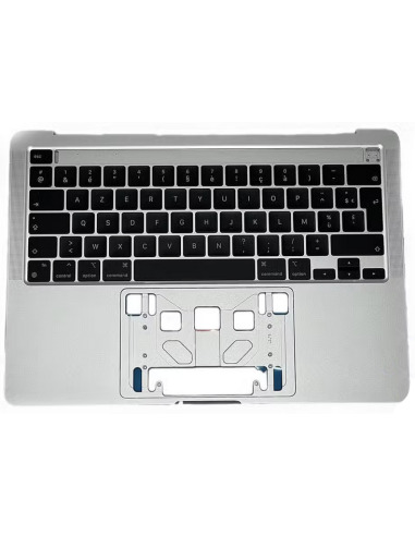 Coque Supérieure Clavier Francais (A2338) Argent MacBook Pro Retina Touchbar M1 13" L2020