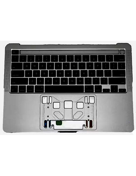 Toppdeksel (top case) Amerikansk til MacBook Pro 13" Retina Touch Bar (A2338, M1 2020 / M2 2022), Stjernegrå – 1
