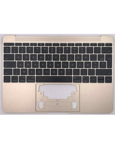 Vrchný kryt (top case) francúzska pre MacBook 12" Retina (A1534, 2015), zlatá