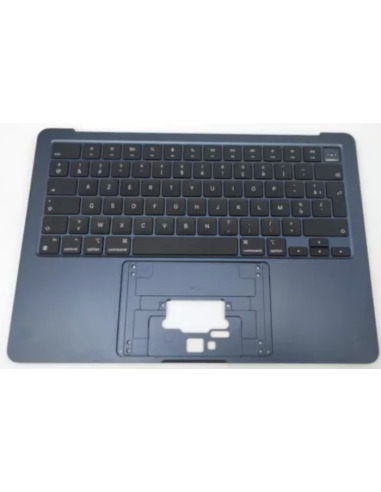 Augšējais korpuss (top case) Franču priekš MacBook Air 13" (A2681, M2, 2022), Nakts – 1