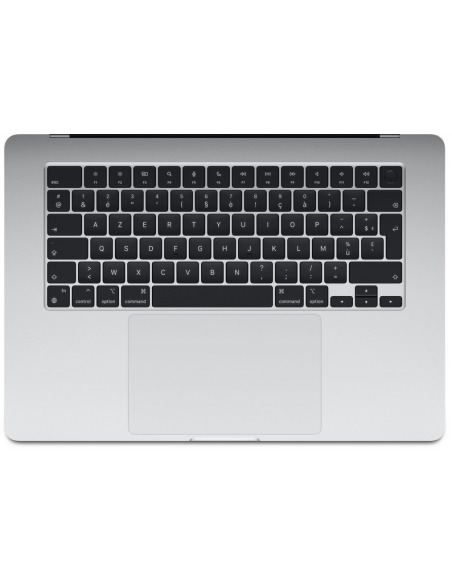 French keyboard top case for MacBook Air 15" (A2941, M2, 2023), Silver – 1