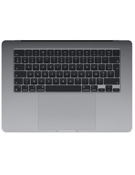 Øvre kabinet (top case) Fransk til MacBook Air 15" (A2941, M2, 2023), Stjernegrå – 1