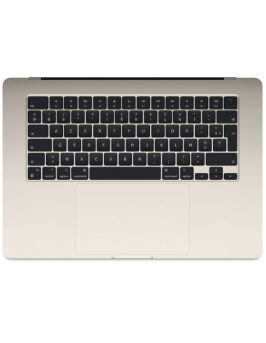 Kapak i sipërm (top case) Frëngjisht për MacBook Air 15" (A2941, M2, 2023), Dritë yjore – 1