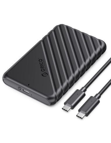 Boitier Externe avec port USB-C pour HDD/SSD 2.5"