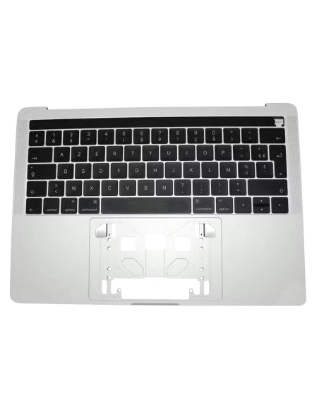 Coque Supérieure Clavier Francais (A1706) Argent MacBook Pro Retina Touchbar 13" 2016 - 2017