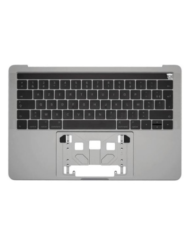 Augšējais korpuss (top case) Franču priekš MacBook Pro 13" Touch Bar (A1706, 2016), Kosmiski pelēks