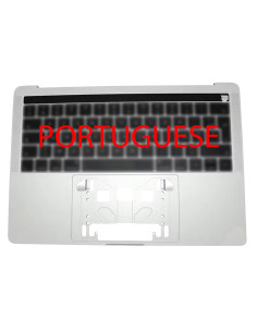Coque Supérieure Clavier Portugais (A1706) Argent MacBook Pro Retina Touchbar 13" 2016 - 2017