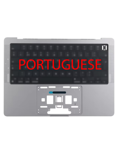 Coque Supérieure Portugais Gris Sidéral (A2442) MacBook Pro 14" M1 2021