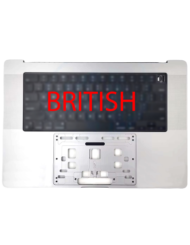 Coque Supérieure Britannique Argent (A2485) MacBook Pro 16" M1 2021