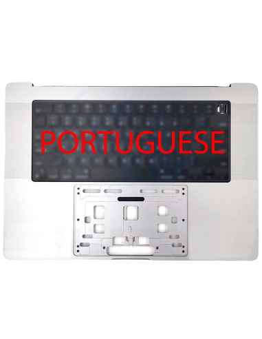 Coque Supérieure Portugais Argent (A2485) MacBook Pro 16" M1 2021