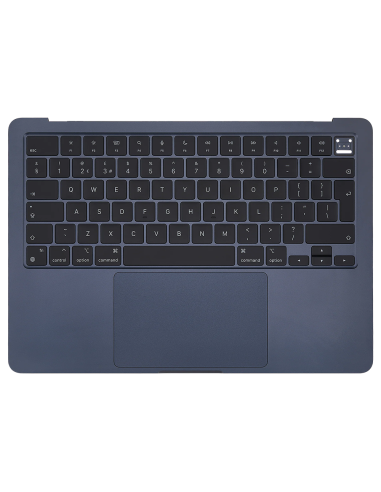 Coque Supérieure Britannique Minuit (A2681) MacBook Air 13" M2 2022