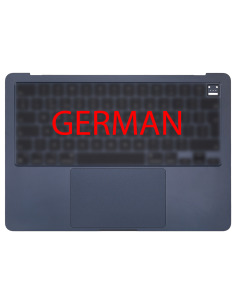 Coque Supérieure Allemand Minuit (A2681) MacBook Air 13" M2 2022