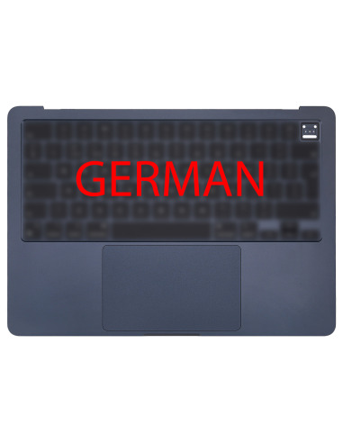 Coque Supérieure Allemand Minuit (A2681) MacBook Air 13" M2 2022