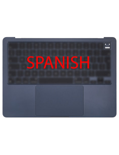 Coque Supérieure Espagnol Minuit (A2681) MacBook Air 13" M2 2022