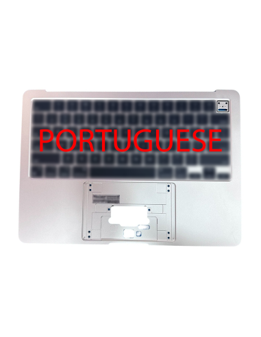 Coque Supérieure Portugais Argent (A2681) MacBook Air 13" M2 2022