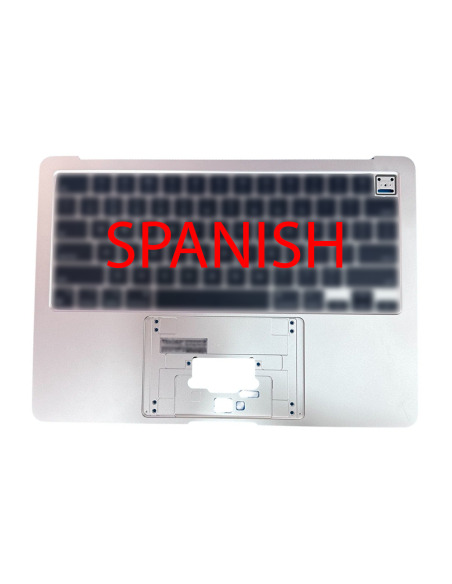 Coque Supérieure Espagnol Argent (A2681) MacBook Air 13" M2 2022