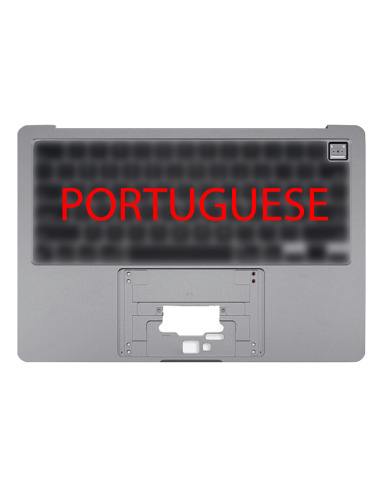 Topcase Portugiesisch für MacBook Air 13" (A2681, M2, 2022), Space Grau – 1