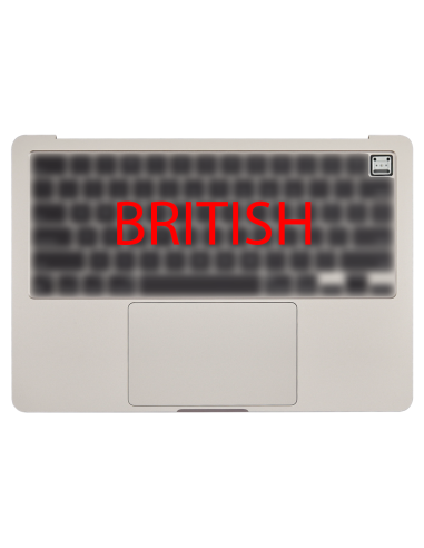 Coque Supérieure Britannique Lumière Stellaire (A2681) MacBook Air 13" M2 2022