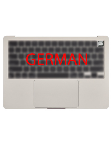Coque Supérieure Allemand Lumière Stellaire (A2681) MacBook Air 13" M2 2022