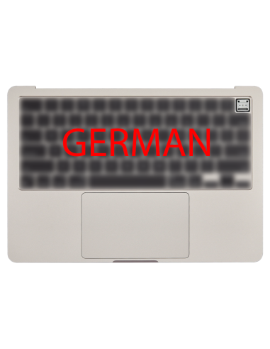 Coque Supérieure Allemand Lumière Stellaire (A2681) MacBook Air 13" M2 2022