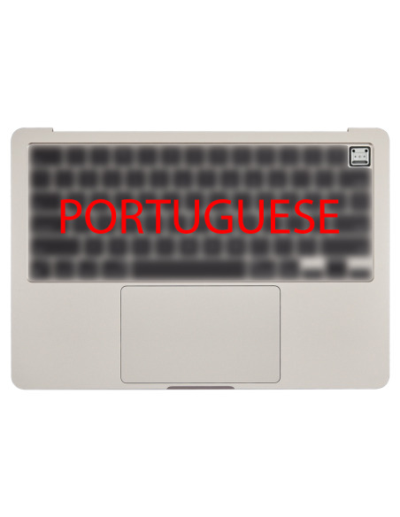 Toppdeksel (top case) Portugisisk til MacBook Air 13" (A2681, M2, 2022), Stjernelys – 1