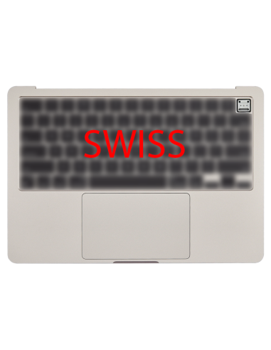 Coque Supérieure Suisse Lumière Stellaire (A2681) MacBook Air 13" M2 2022