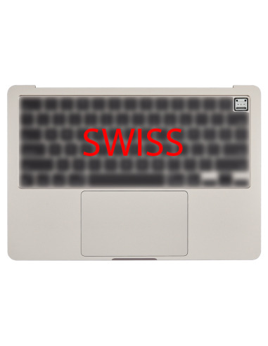 Coque Supérieure Suisse Lumière Stellaire (A2681) MacBook Air 13" M2 2022