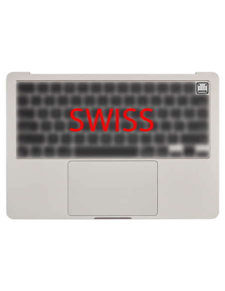 Toppdeksel (top case) Sveitsisk til MacBook Air 13" (A2681, M2, 2022), Stjernelys – 1