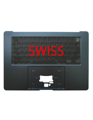 Toppdeksel (top case) Sveitsisk til MacBook Air 15" (A2941, M2, 2023), Midnatt – 1