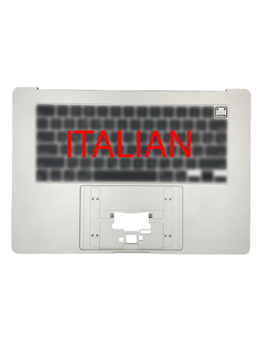 Italian keyboard top case for MacBook Air 15" (A2941, M2, 2023), Silver – 1