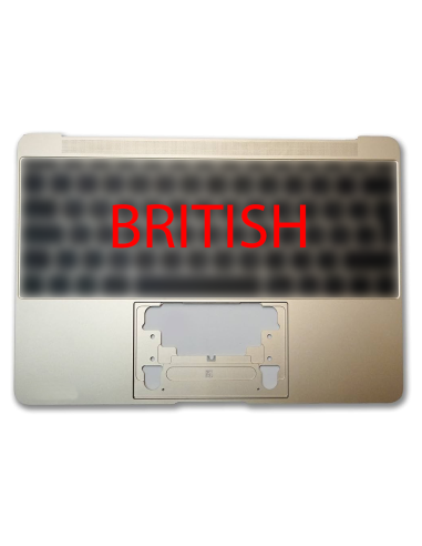 Coque Supérieure Clavier Britannique (A1534) Or MacBook Retina 12" 2015