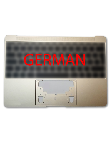 Coque Supérieure Clavier Allemand (A1534) Or MacBook Retina 12" 2015