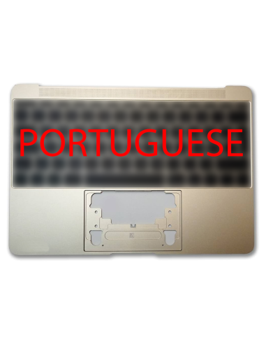 Coque Supérieure Clavier Portugais (A1534) Or MacBook Retina 12" 2015