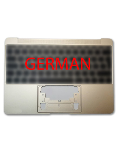 Augšējais korpuss (top case) Vācu priekš MacBook 12" Retina (A1534, 2016-2017), Zelta