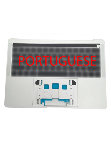 Coque Supérieure Clavier Portugais (A1706) Argent MacBook Pro Retina Touchbar 13" 2016 - 2017