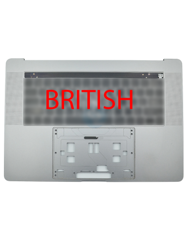 Coque Supérieure Clavier Britannique (A1707) Gris Sidéral MacBook Pro Retina Touchbar 15" 2016 - 2017