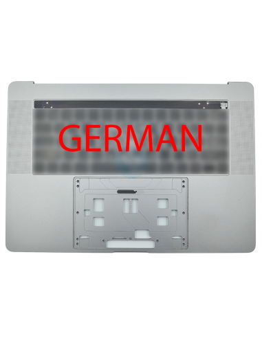 Coque Supérieure Clavier Allemand (A1707) Gris Sidéral MacBook Pro Retina Touchbar 15" 2016 - 2017