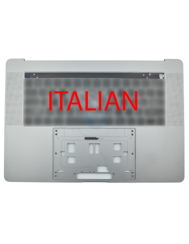 Coque Supérieure Clavier Italien (A1707) Gris Sidéral MacBook Pro Retina Touchbar 15" 2016 - 2017